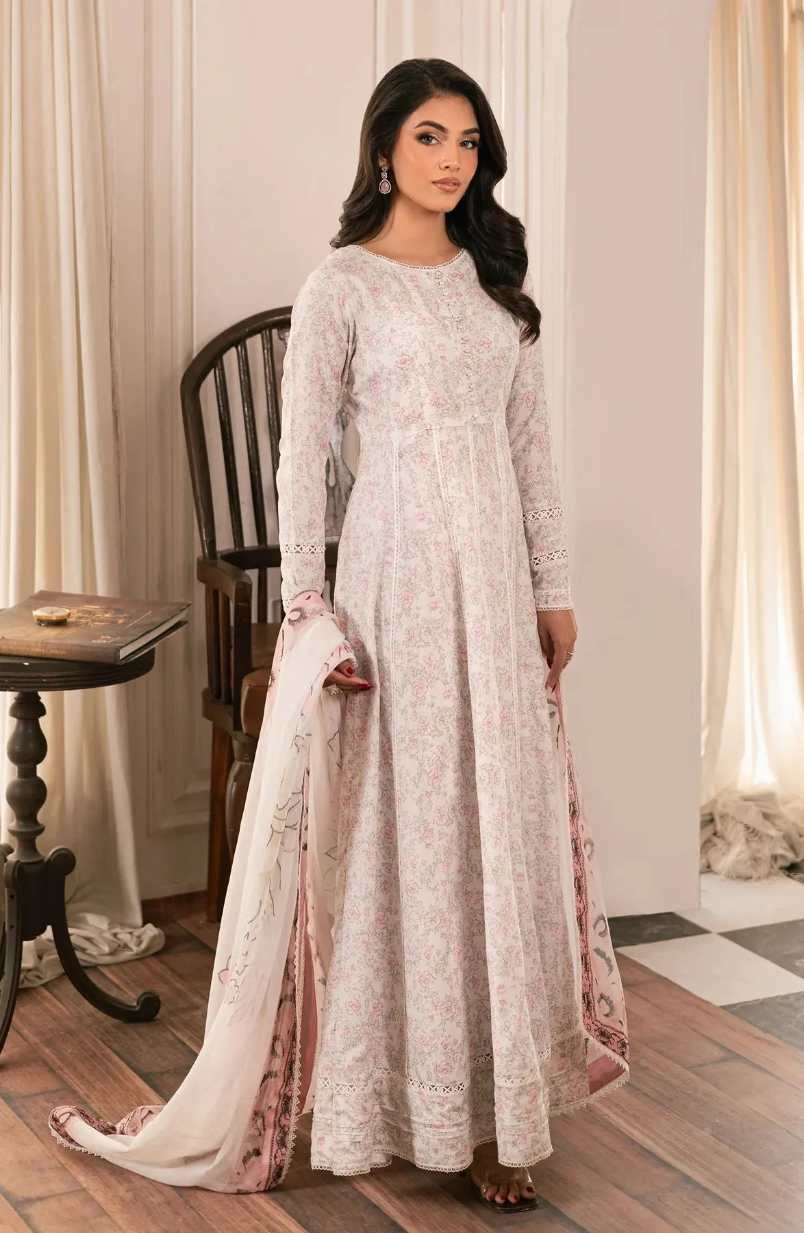 3 Pcs Co-Ord Set by Zarif COZ1