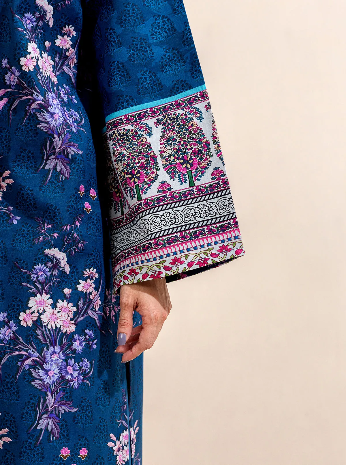 3 PIECE PRINTED LAWN-MIDNIGHT BISMUTH