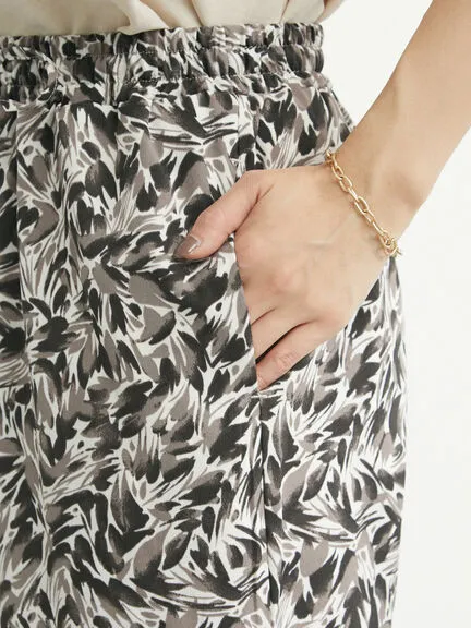 Azua Art Printed Pants