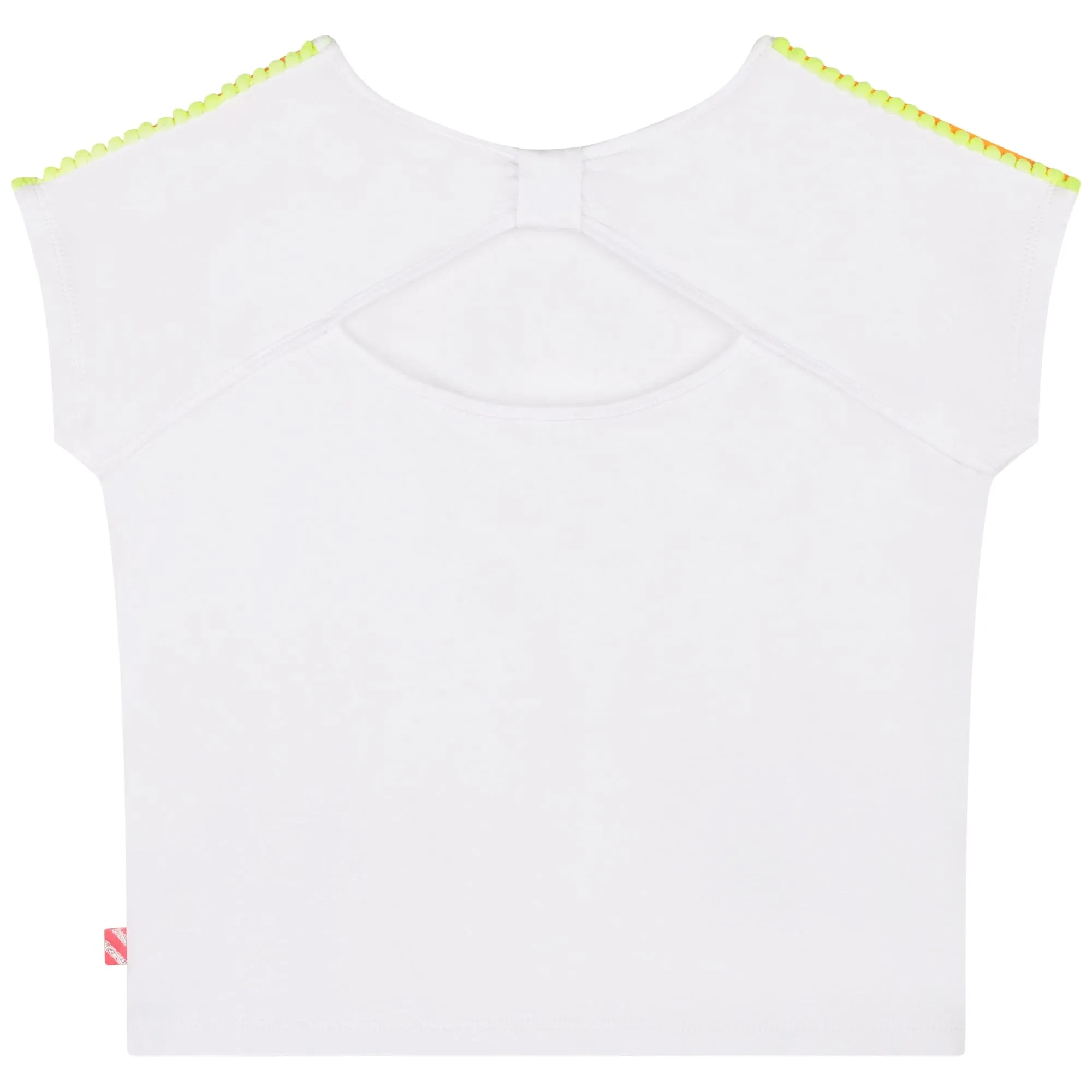 BILLIEBLUSH - Top & Fun Denim Short Set - White