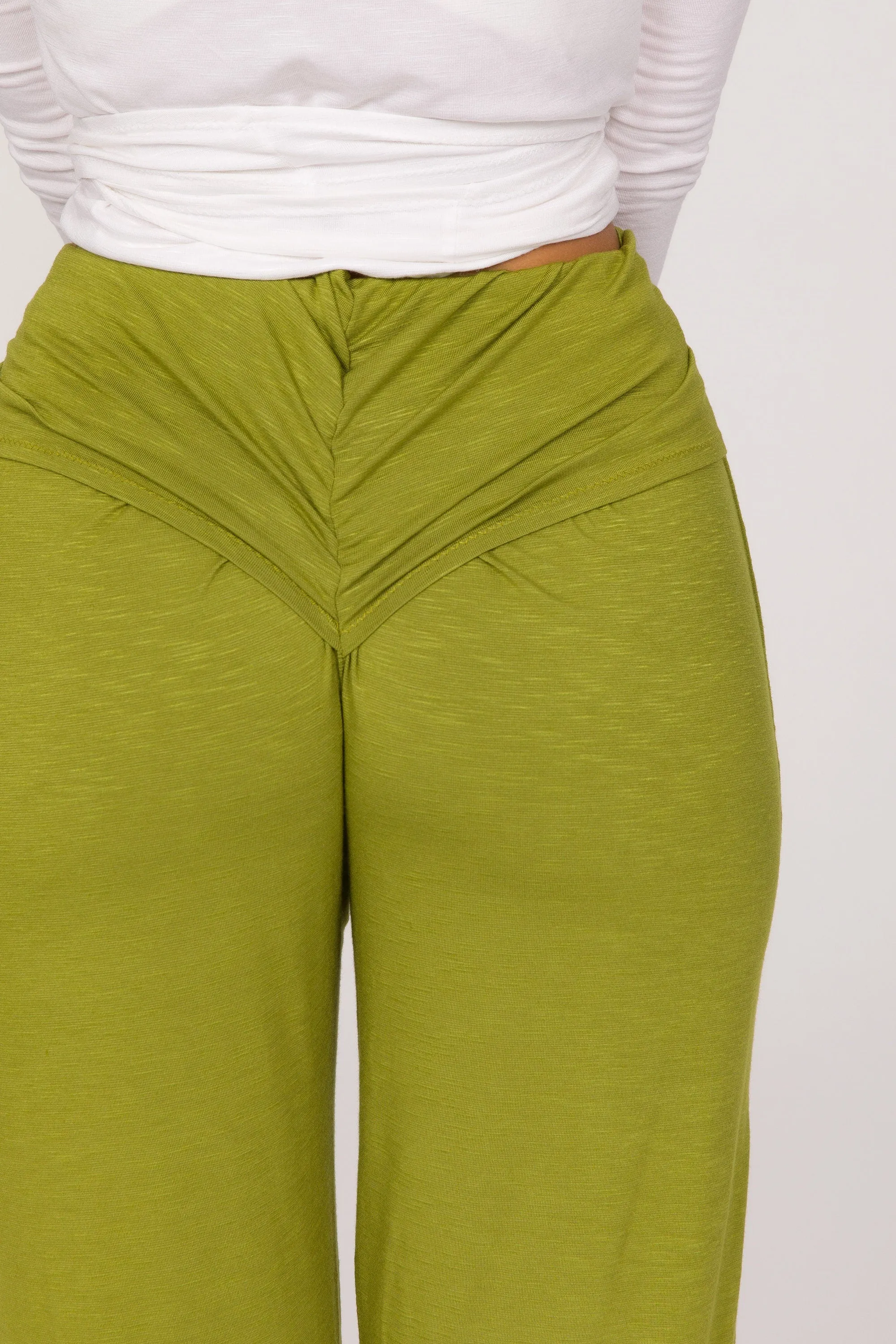 Brasilian  Harem Pants - Green