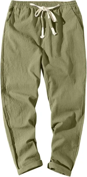 Cargo Pants for Men Big and Tall, Multi Pocket Sweatpants Lounge Loose Workout Jogger Cargo Pants Mens Sports Pants