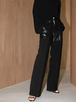 Dual Leather Pants