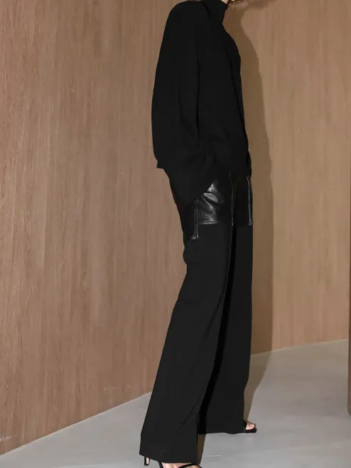 Dual Leather Pants