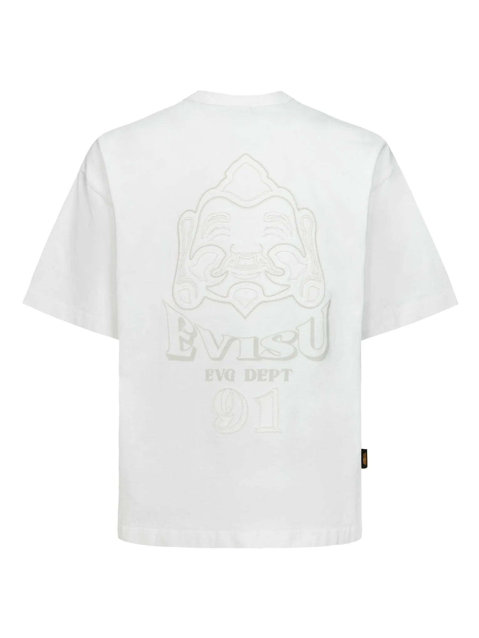 Hand Stitching Godhead Embroidery Loose Fit T-Shirt