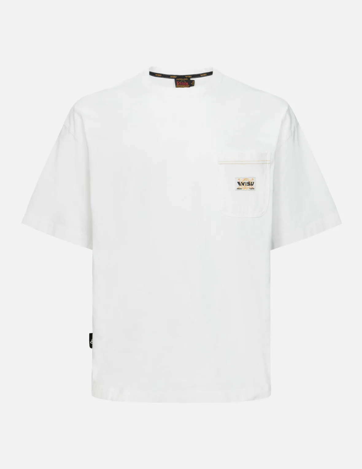 Hand Stitching Godhead Embroidery Loose Fit T-Shirt