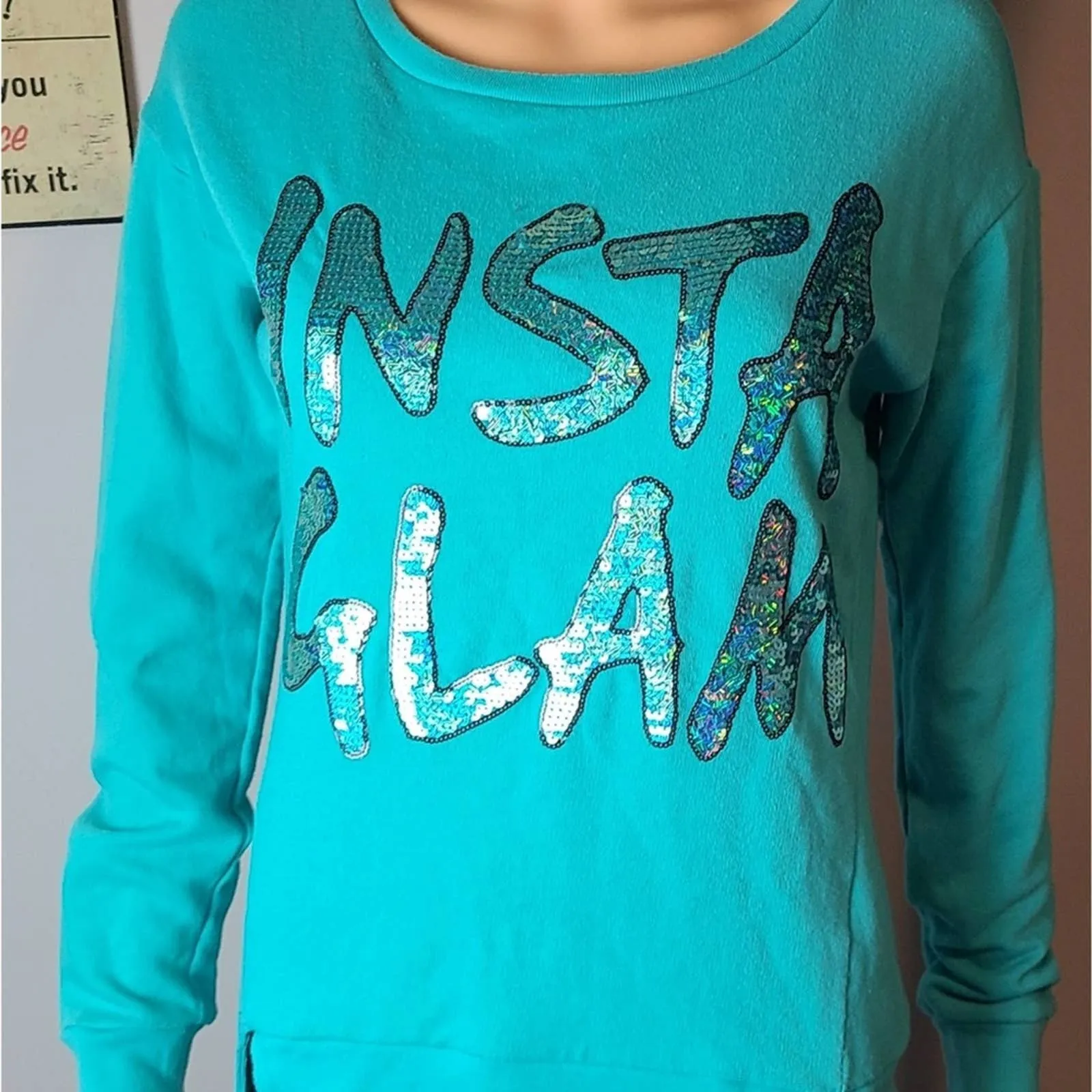 Juicy Couture "Insta Glam" Sequined Sweater