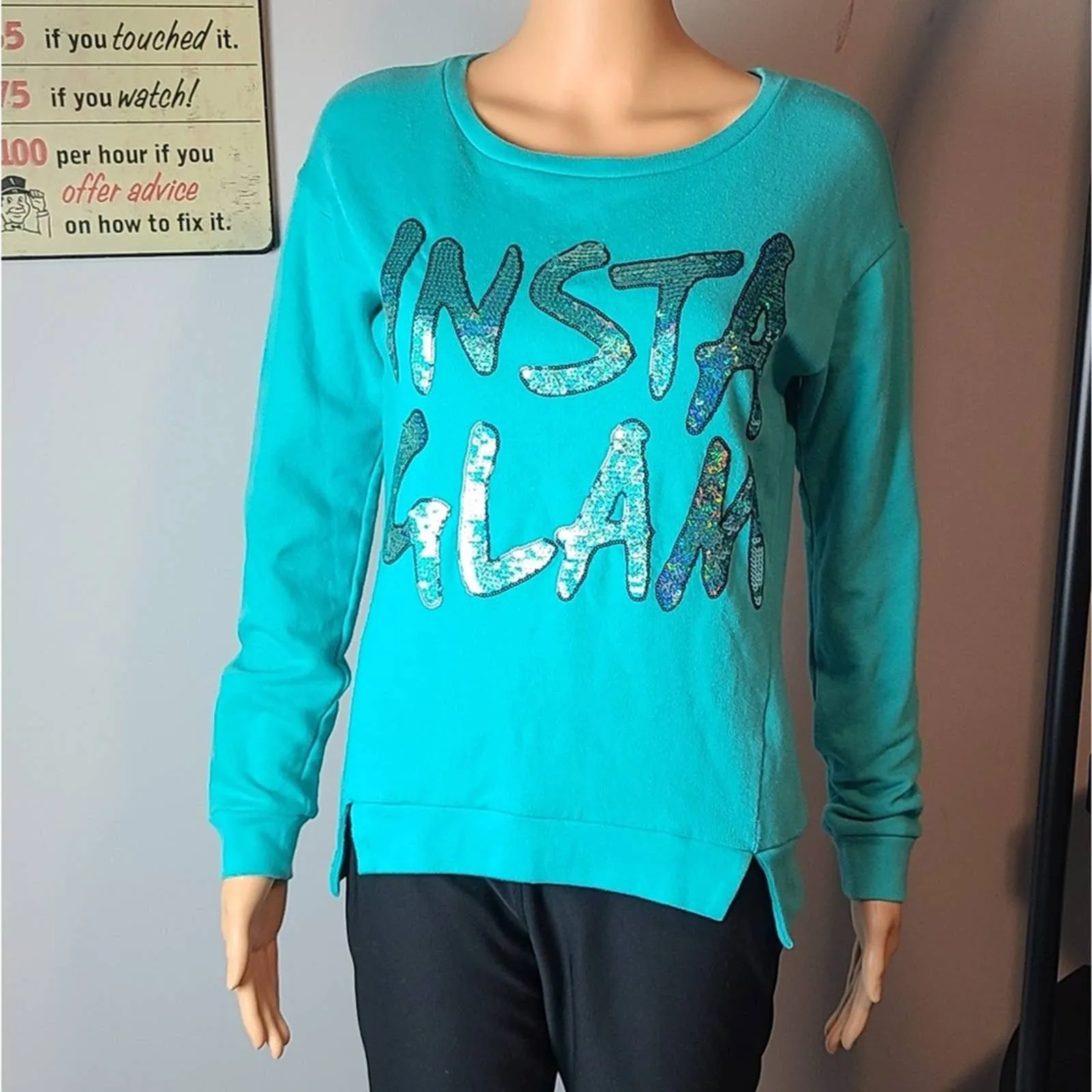 Juicy Couture "Insta Glam" Sequined Sweater