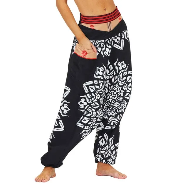 Mandala Bohemian Harem Pants