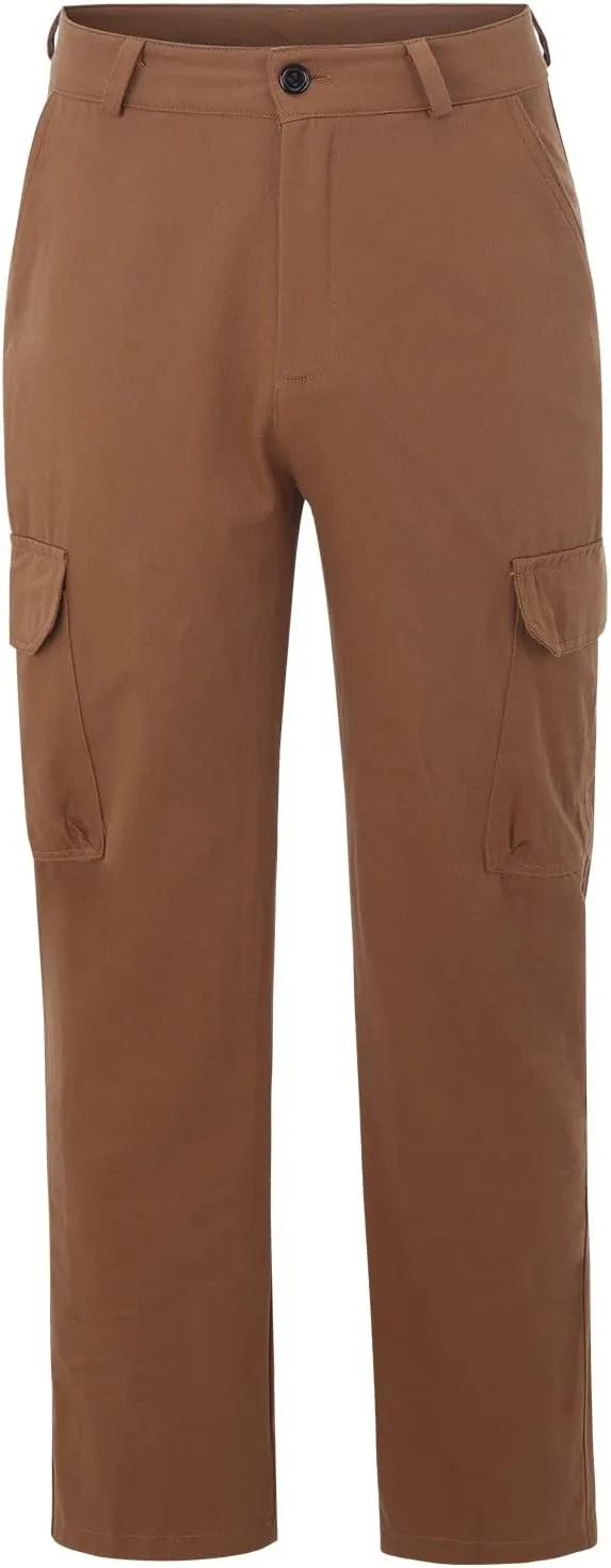 Men's Cargo Sweatpants Fashion Men's Sport Color Bandage Casual Loose Sweatpants Drawstring Pant Mens Sweatpants Mens