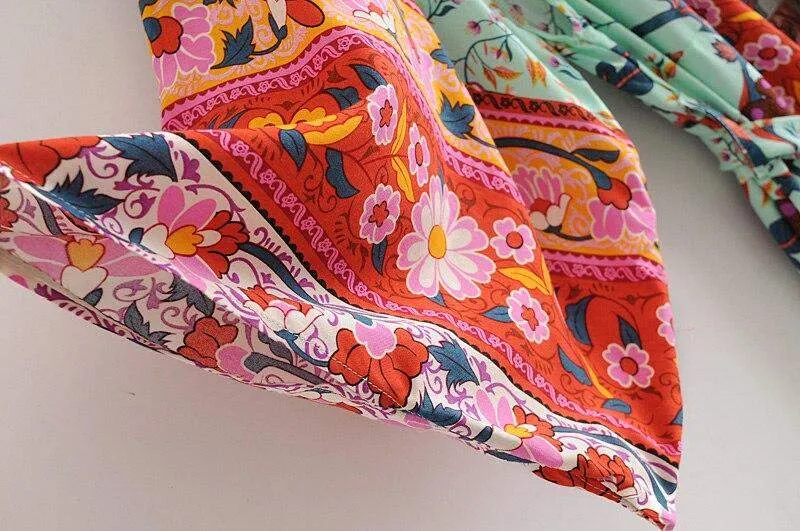 Okinawa Paradise Boho Kimono