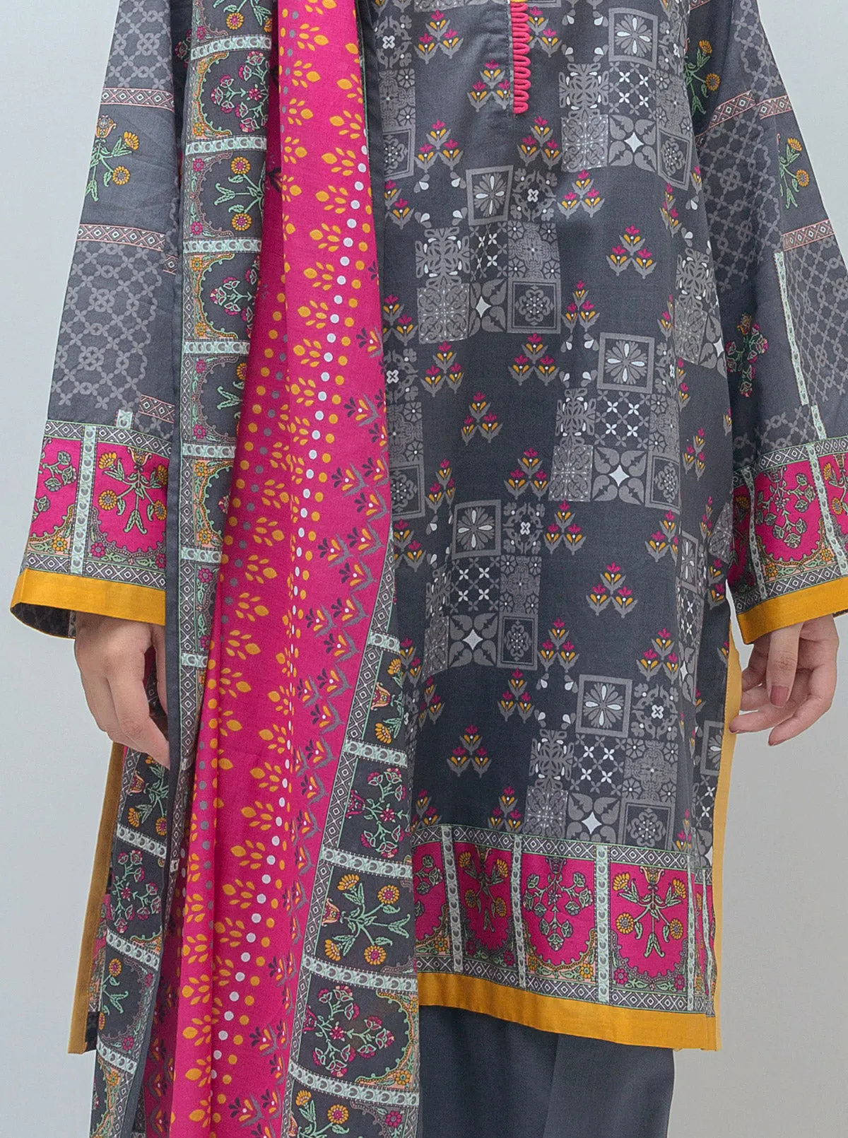 Slate Grey-Printed-3P