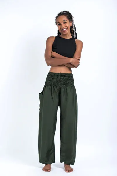 Solid Color Women's Harem Pants, Thailand
