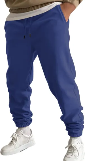 Sweatpants for Men with Pockets Lightweight Men's Cargo Pants Mens Work Pants Hiking Trouser Relaxed Fit Sport Jogger