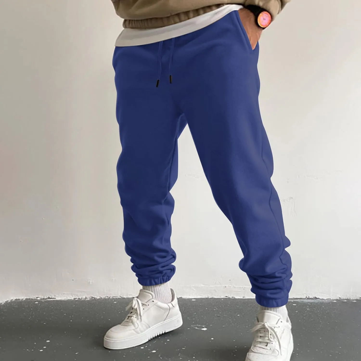 Sweatpants for Men with Pockets Lightweight Men's Cargo Pants Mens Work Pants Hiking Trouser Relaxed Fit Sport Jogger